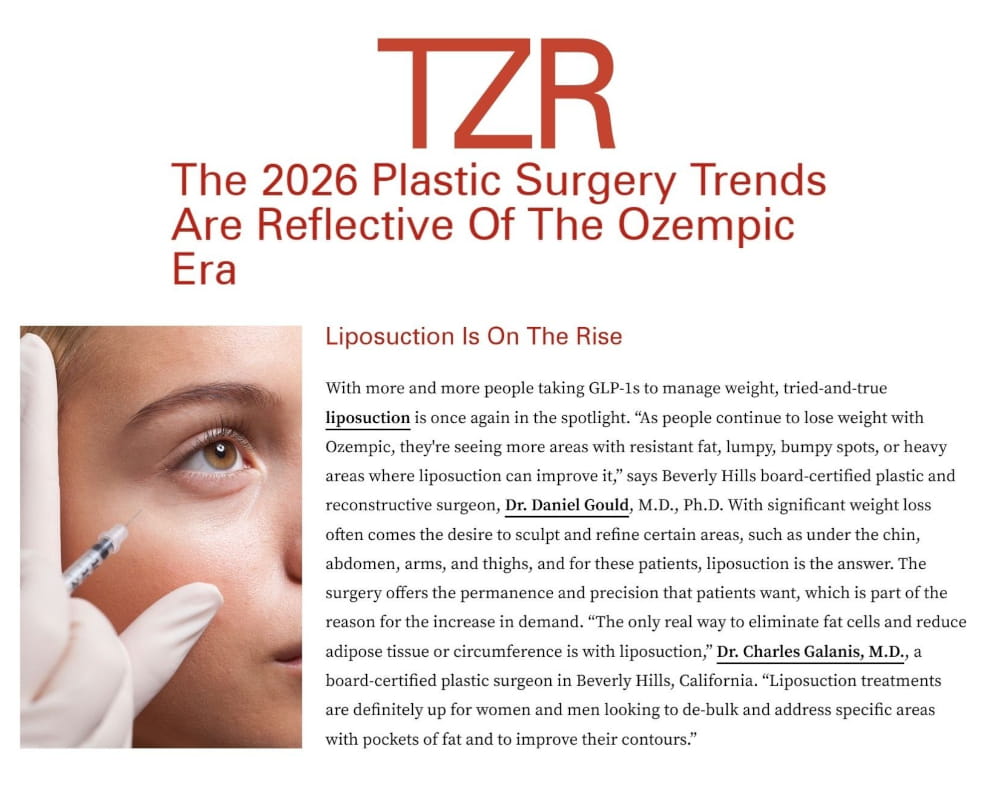 Plastic Surgery article