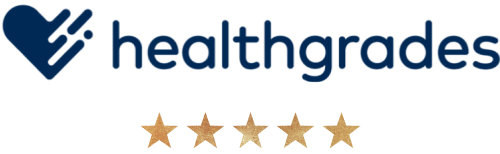 Healthgrades 5 stars logo