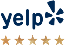 Yelp 5 stars logo
